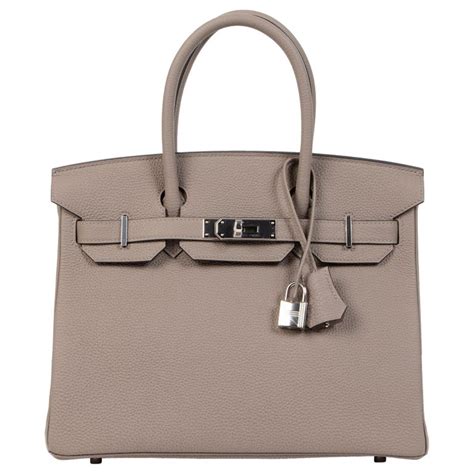 Hermès Birkin 30 Gris Asphalte PHW 